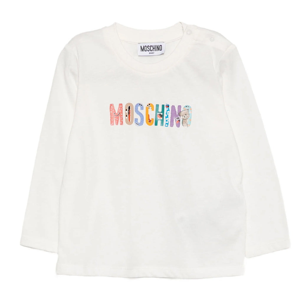 Moschino Kids Multicoloured Logo T-shirt