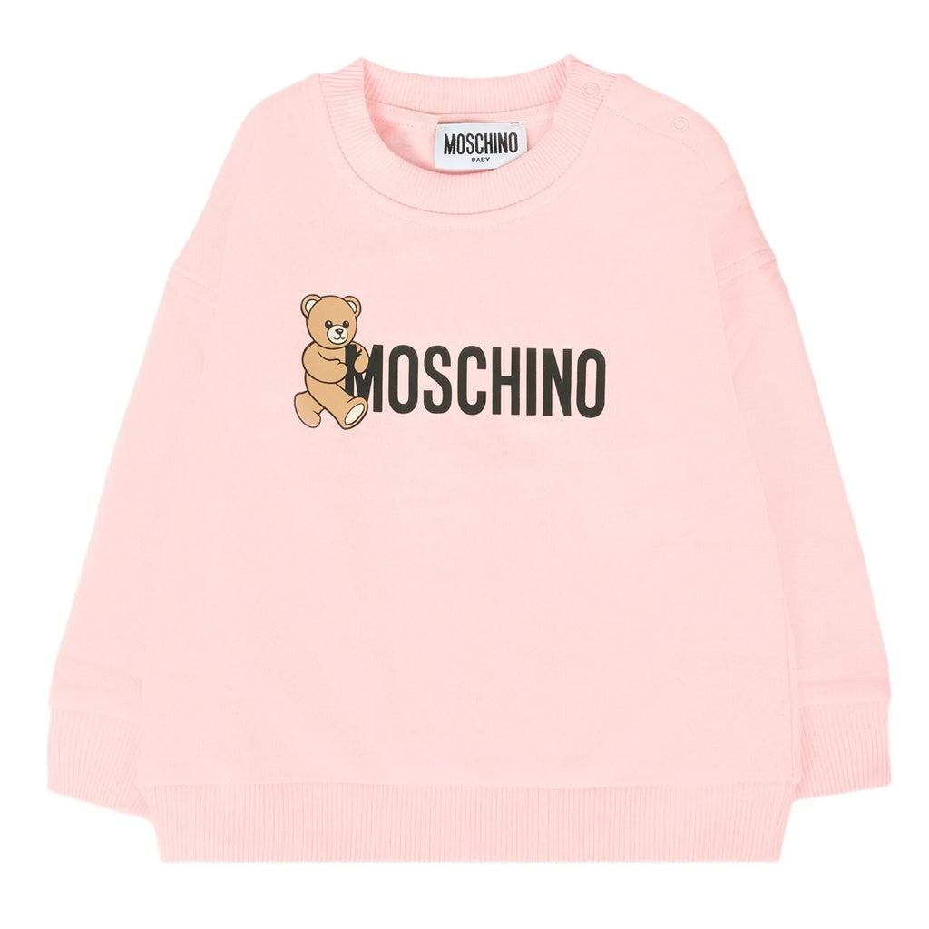 Moschino Kids Teddy Logo Sweatshirt
