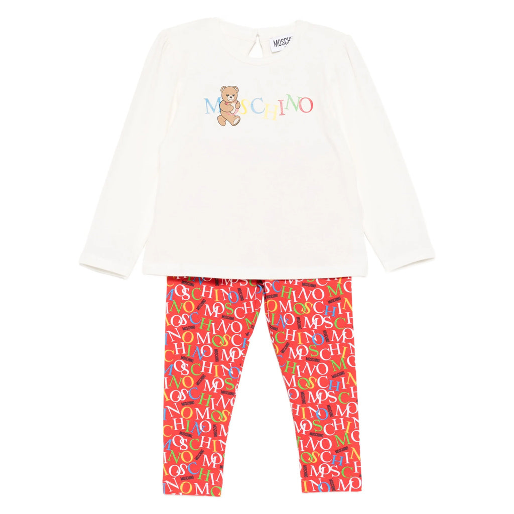 Moschino Kids T-shirt and Leggings Set
