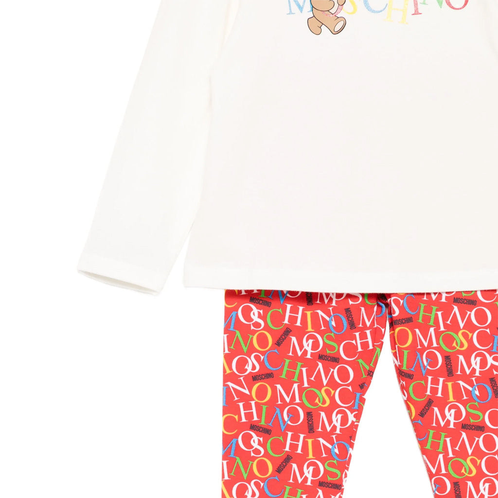 Moschino Kids T-shirt and Leggings Set