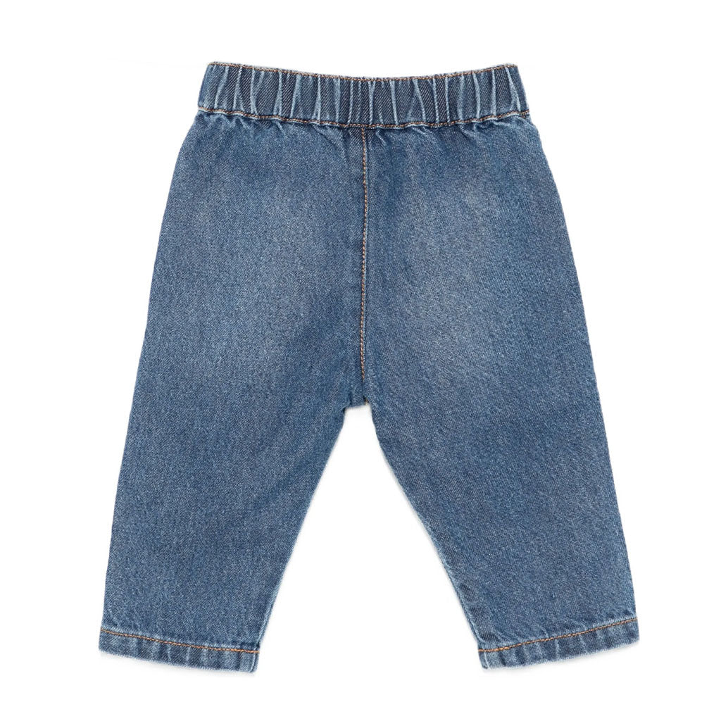 Moschino Kids Teddy Patch Denim Trousers