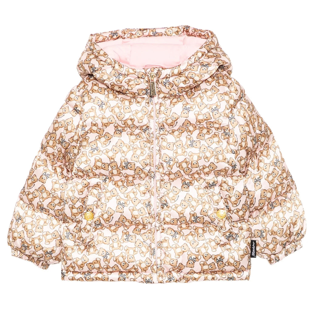 Moschino Kids Teddy Graphic Padded Jacket