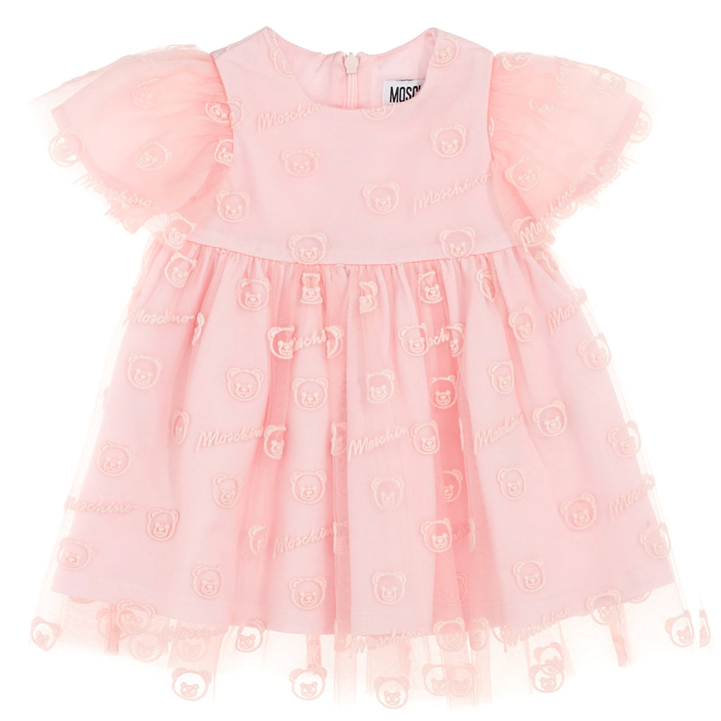 Moschino Kids Teddy Graphic Dress