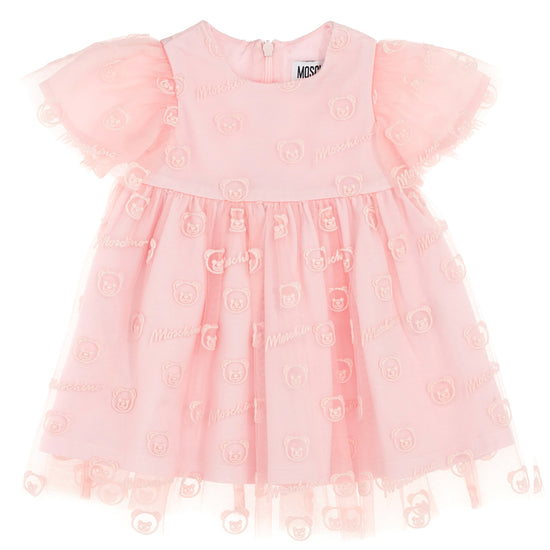 Moschino Kids Teddy Graphic Dress