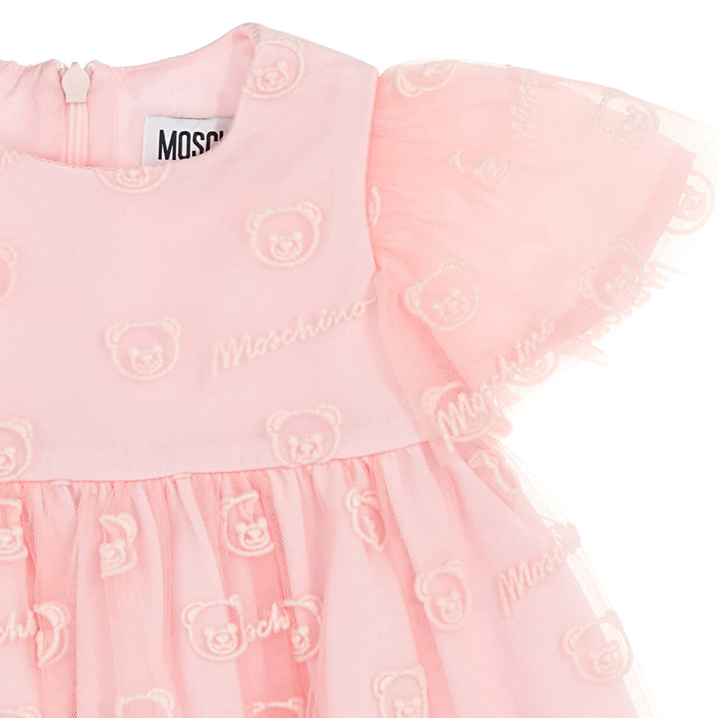 Moschino Kids Teddy Graphic Dress