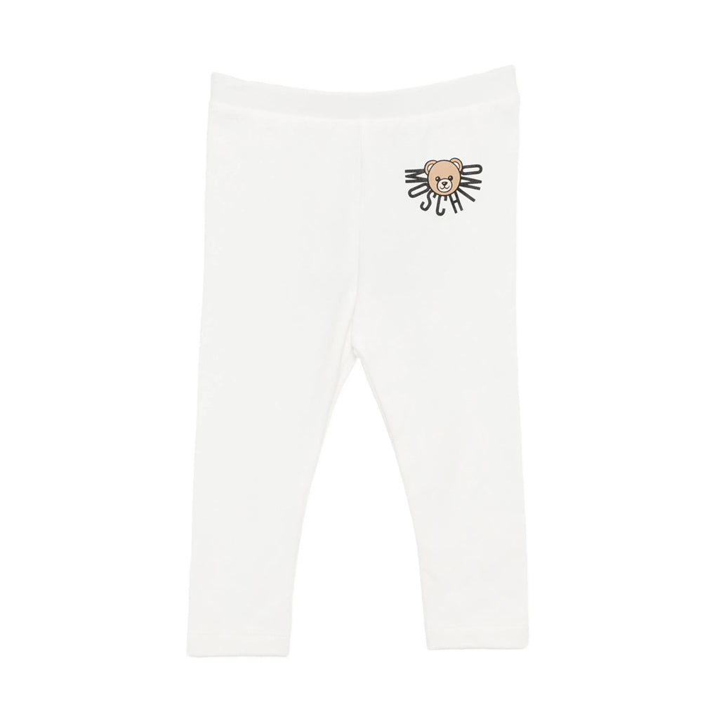 Moschino Kids Teddy Logo Leggings