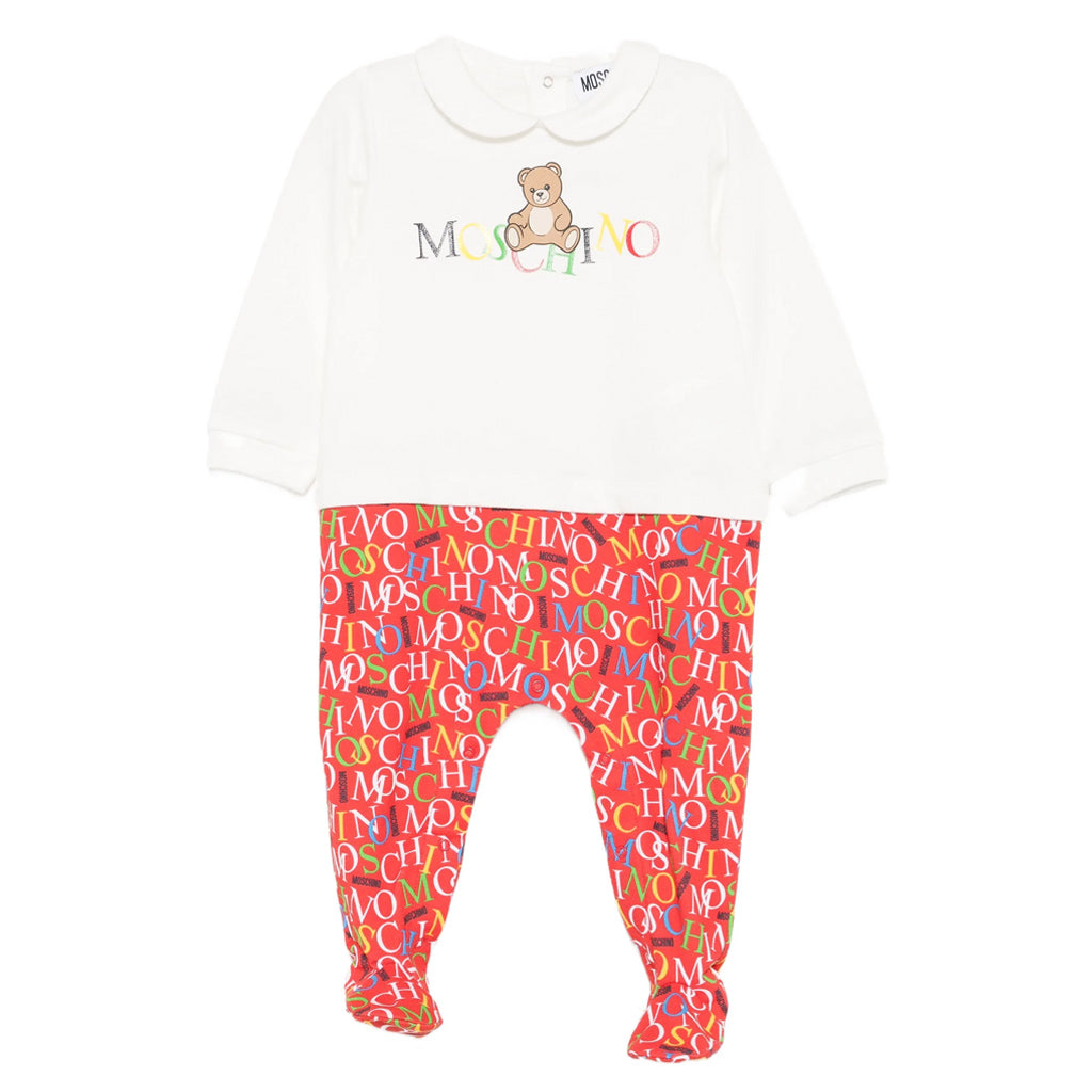 Moschino Kids Babygrow with Gift Box