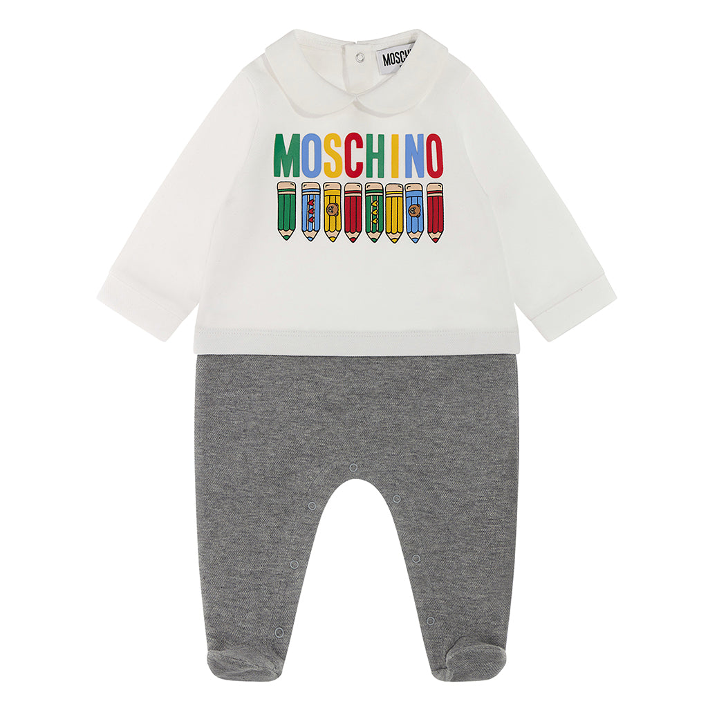 Moschino Kids Babygrow with Gift Box