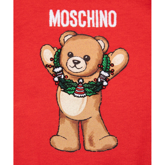 Moschino Kids Teddy Logo Sweatshirt