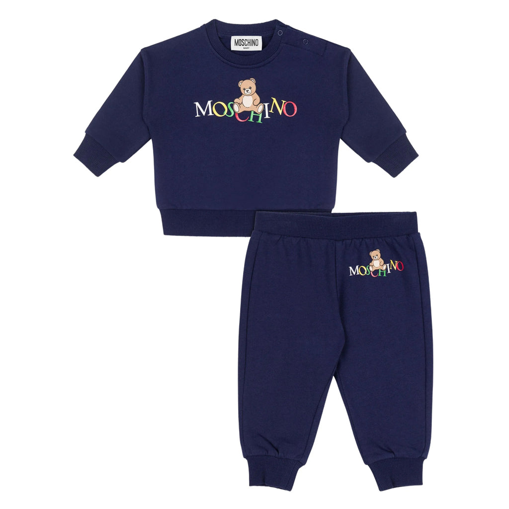 Moschino Kids Sweatshirt and Trousers Set