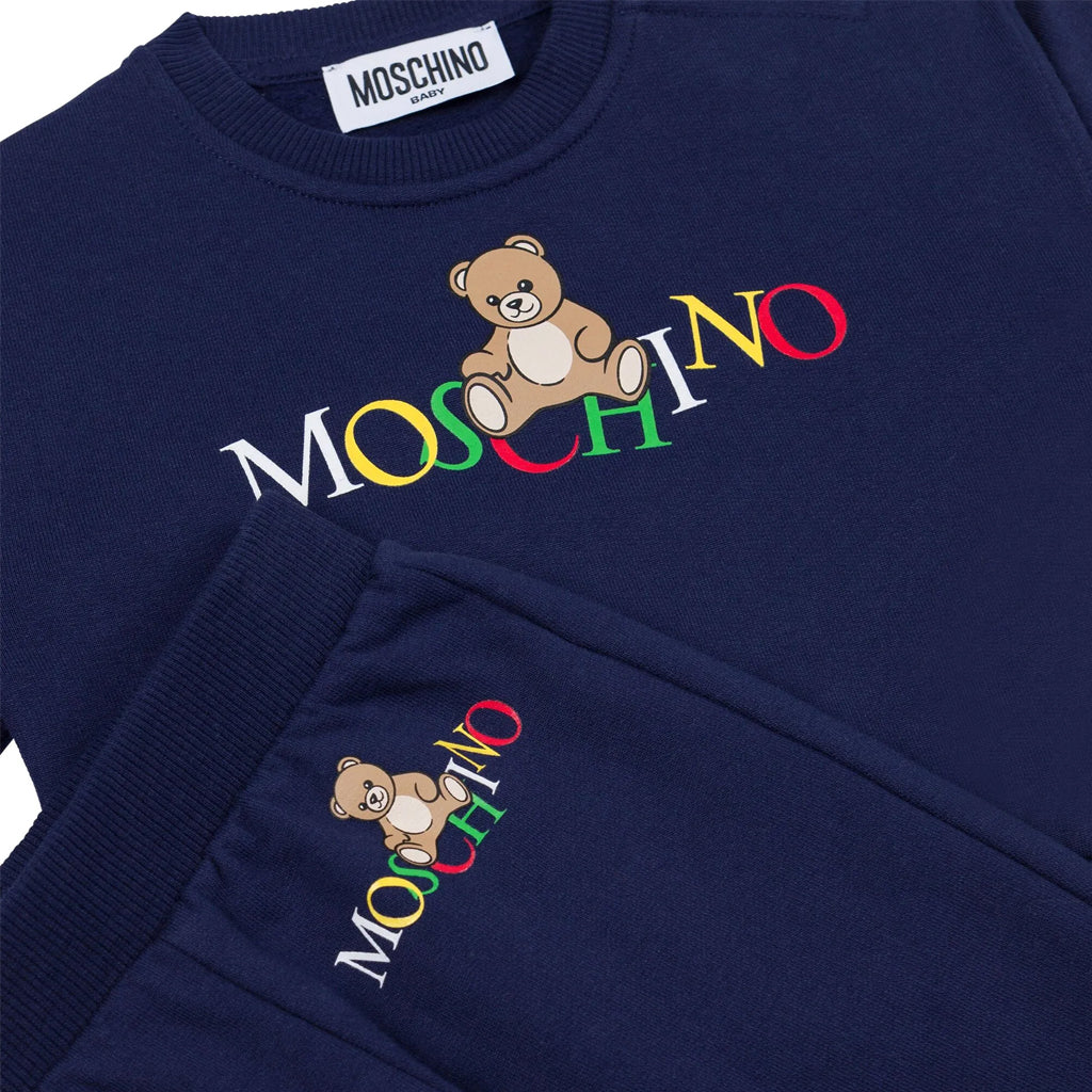 Moschino Kids Sweatshirt and Trousers Set