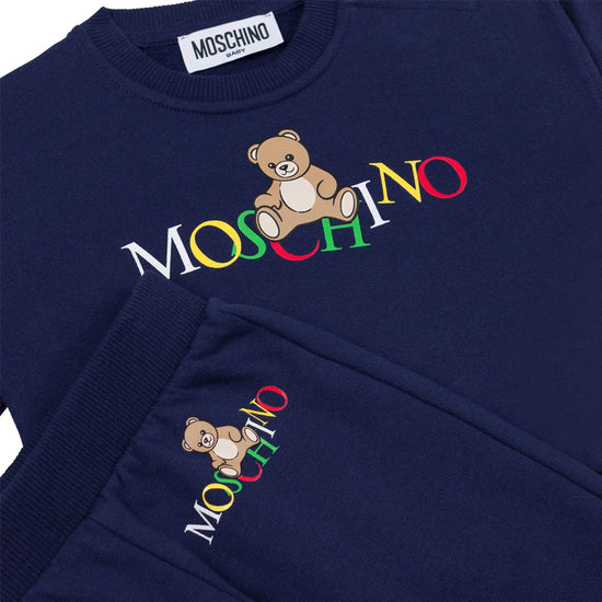 Moschino Kids Sweatshirt and Trousers Set