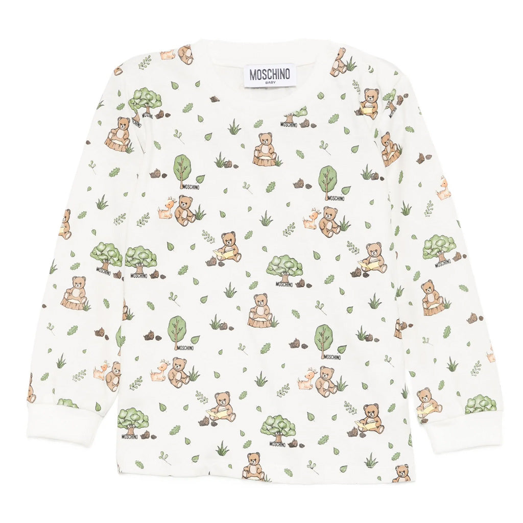 Moschino Kids Teddy Graphic T-shirt