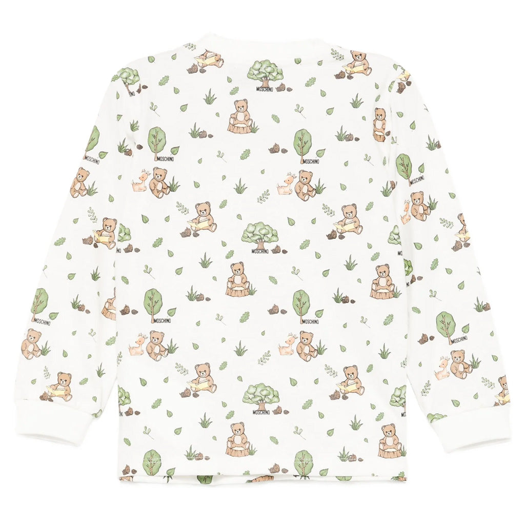 Moschino Kids Teddy Graphic T-shirt