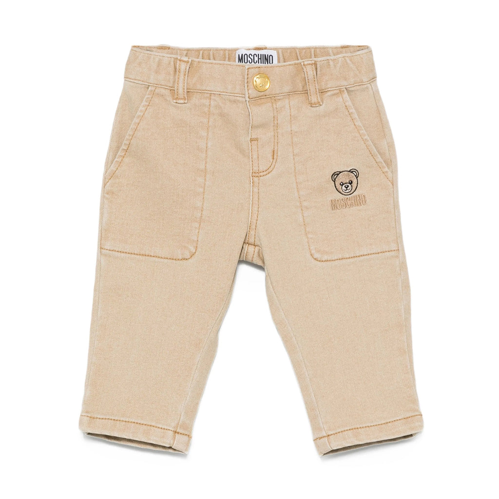 Moschino Kids Teddy Logo Trousers