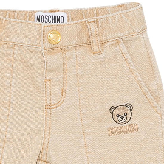 Moschino Kids Teddy Logo Trousers