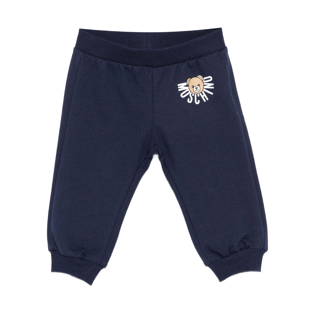 Moschino Kids Teddy Logo Sweatpants