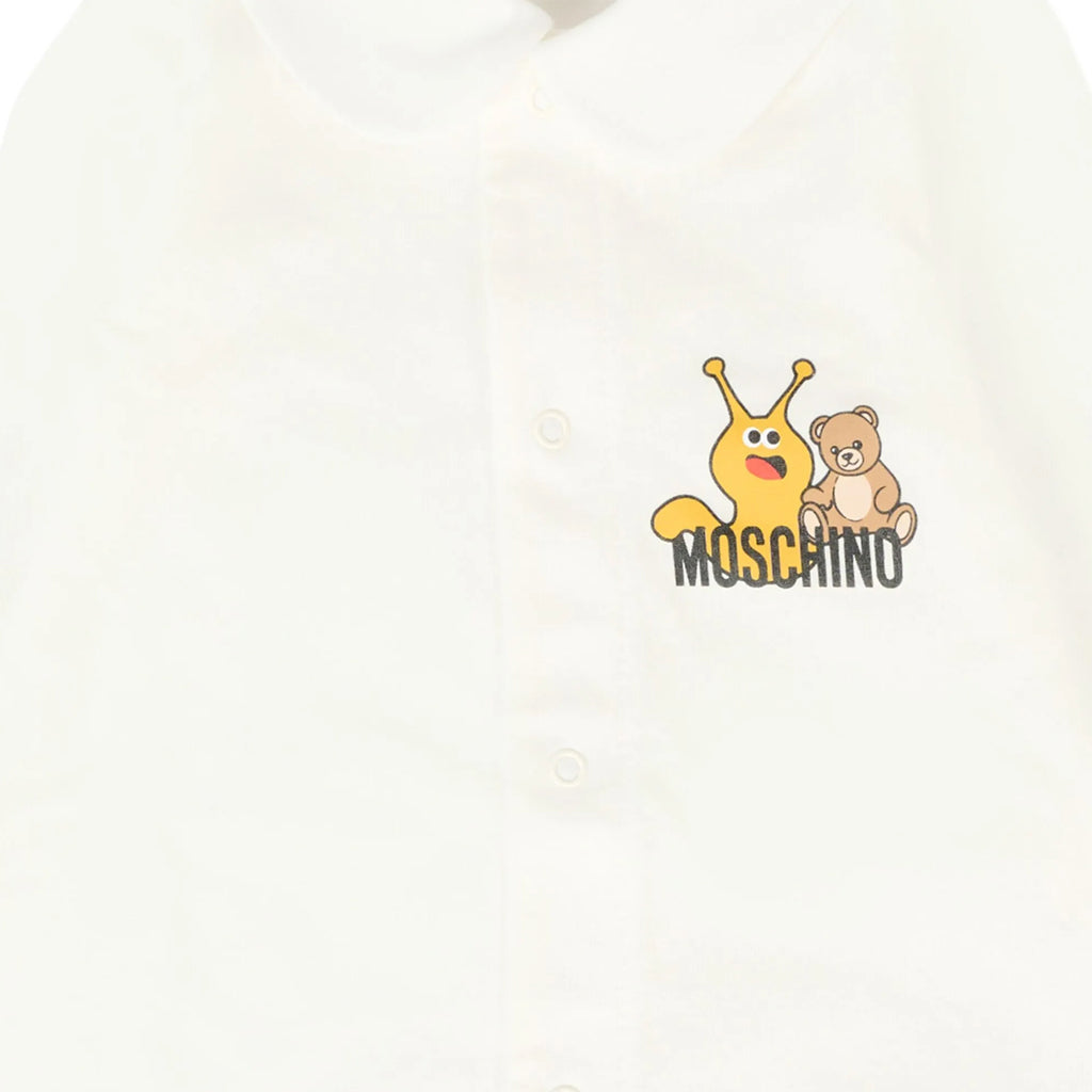 Moschino Kids Babygrow with Gift Box