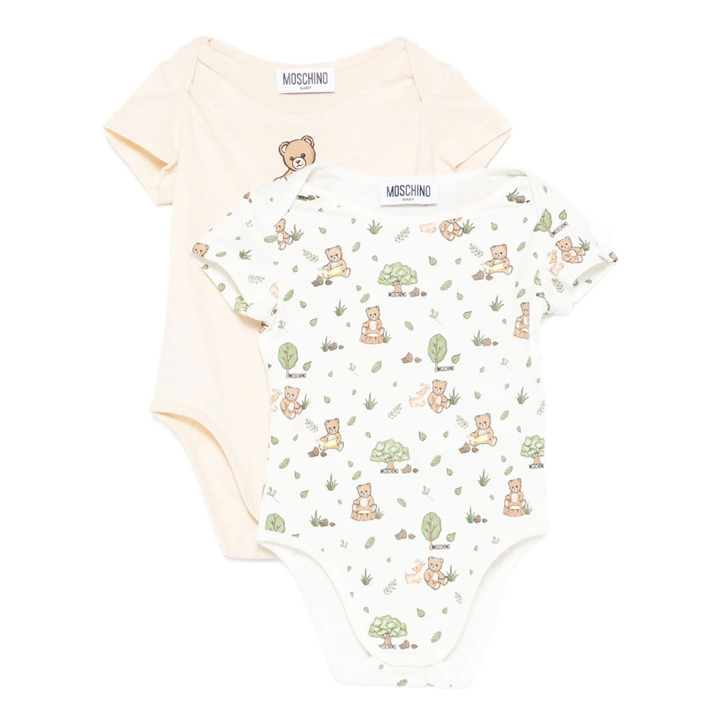 Moschino Kids Bodysuit Gift Set