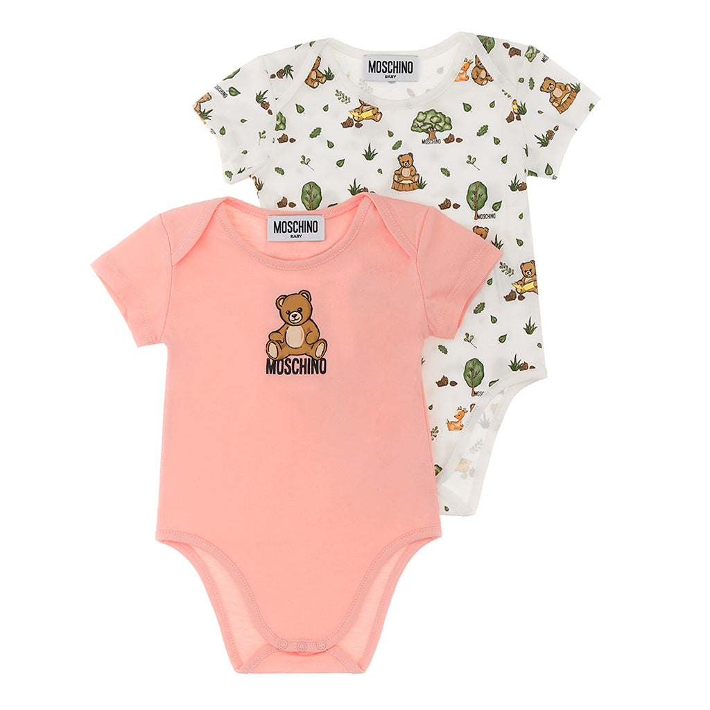 Moschino Kids Bodysuit Gift Set
