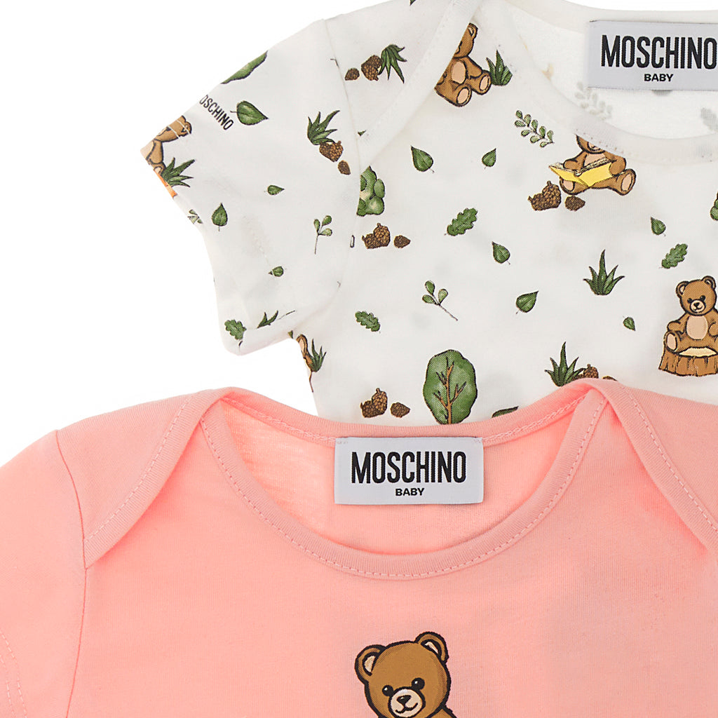 Moschino Kids Bodysuit Gift Set