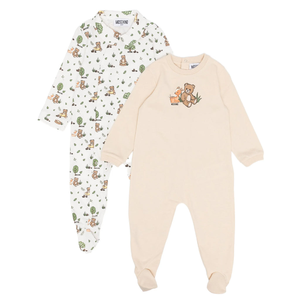 Moschino Kids Babygrow Gift Set