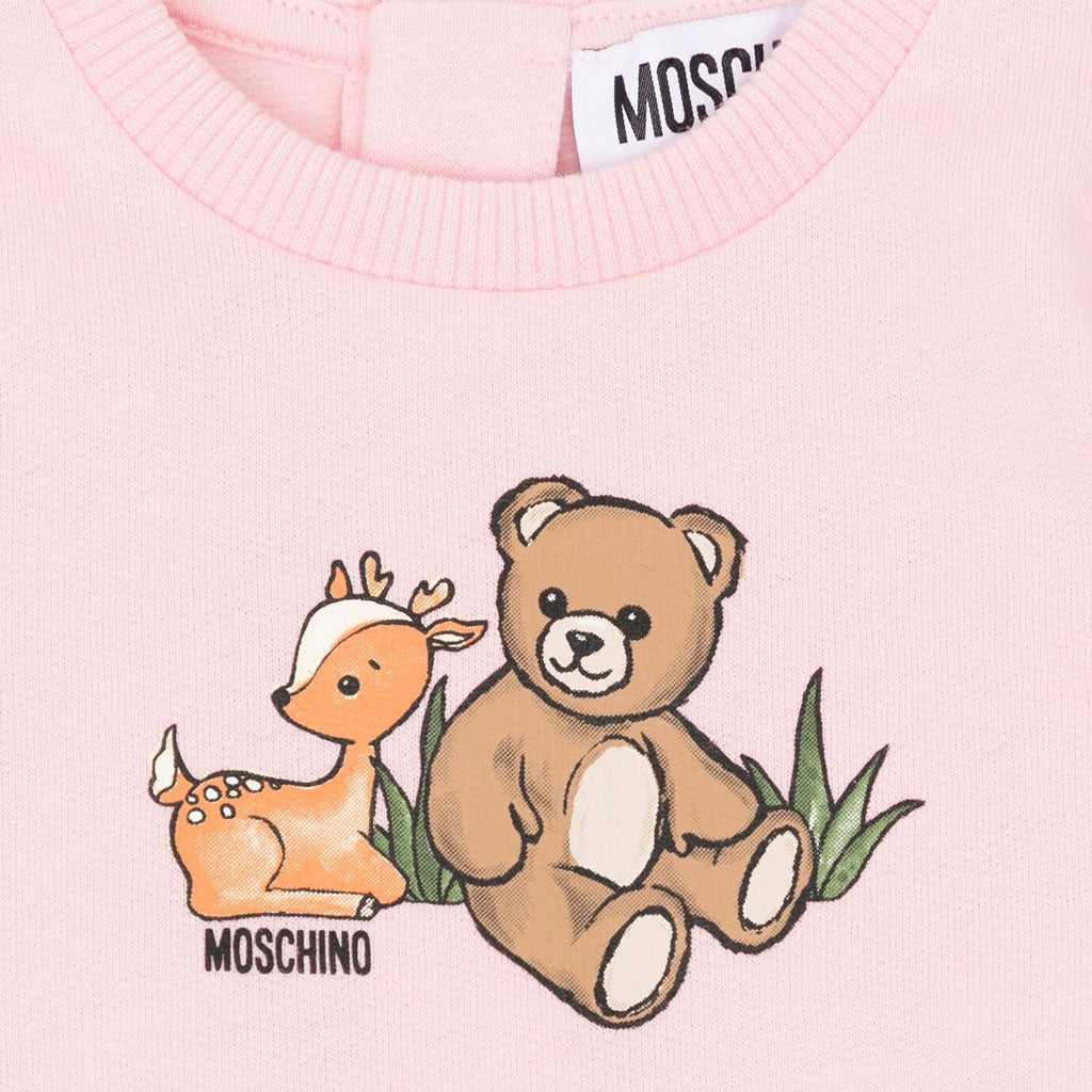 Moschino Kids Babygrow Gift Set