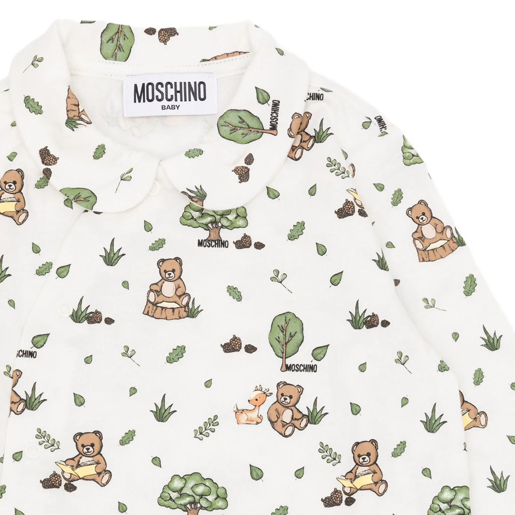 Moschino Kids Babygrow Gift Set