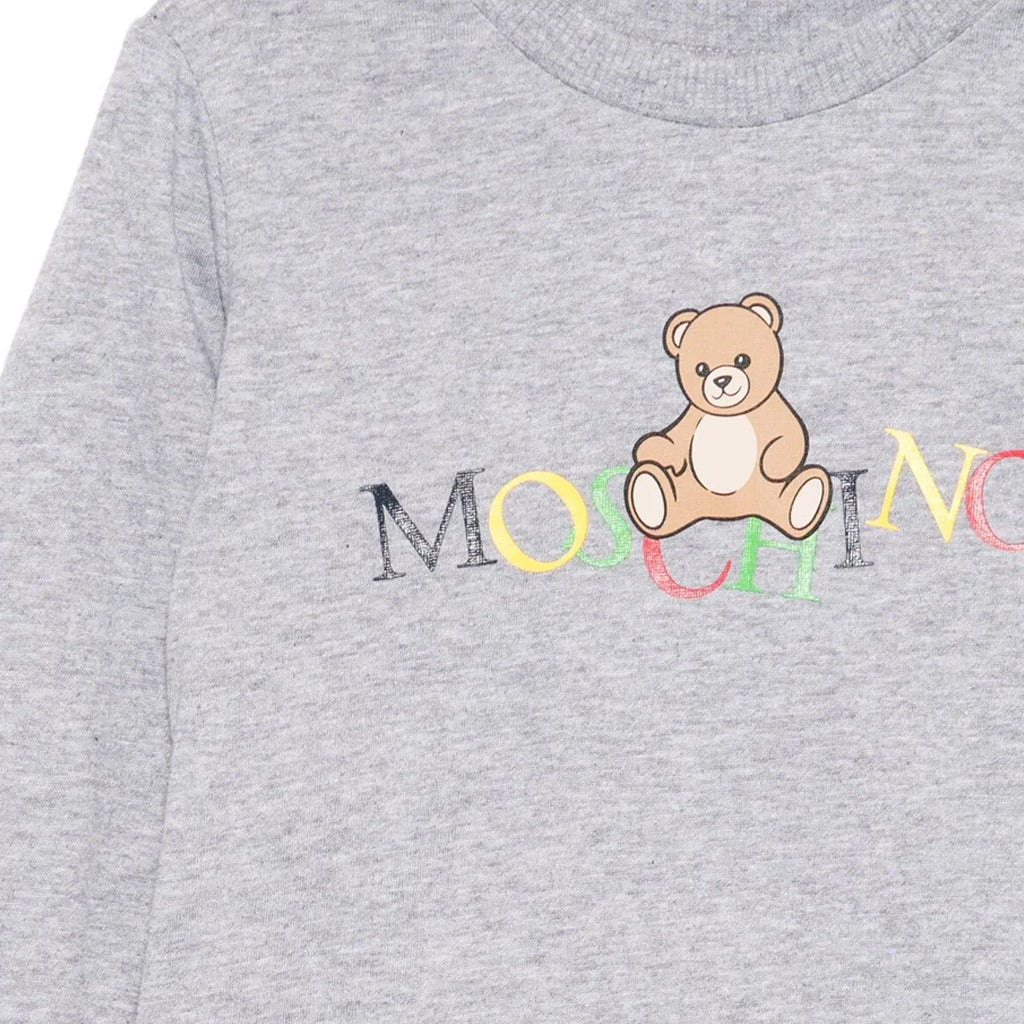 Moschino Kids Teddy Logo T-shirt
