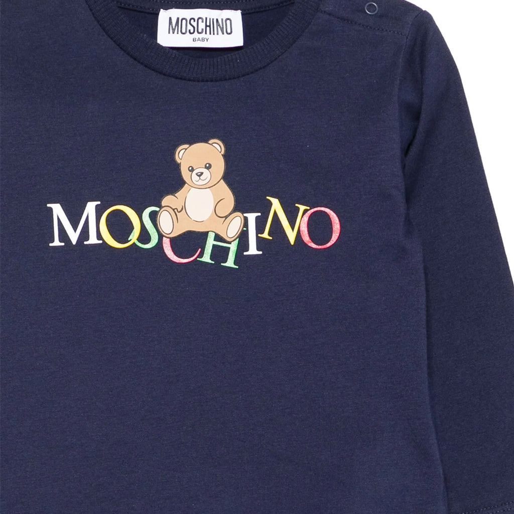 Moschino Kids Teddy Logo T-shirt