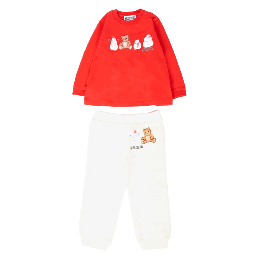 Moschino Kids T-shirt and Trousers Box