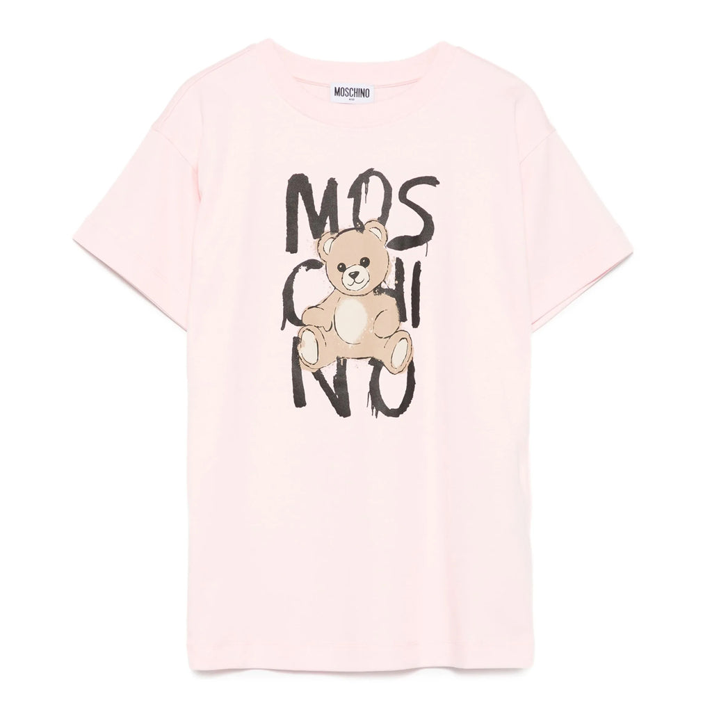 Moschino Kids Teddy Logo Dress