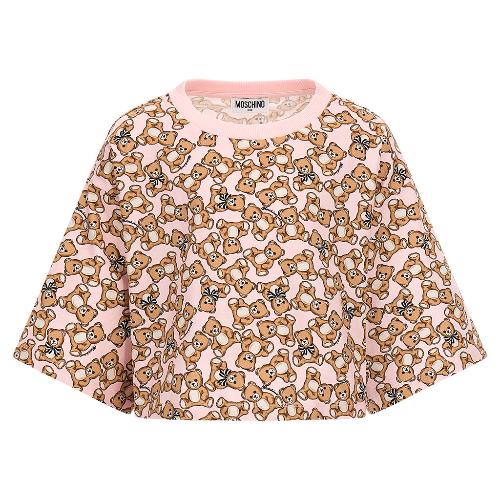 Moschino Kids Teddy Graphic T-shirt