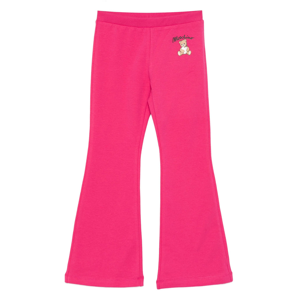 Moschino Kids Teddy Logo Sweatpants