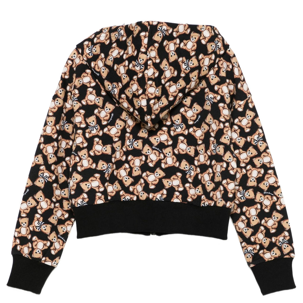 Moschino Kids Teddy Graphic Hooded Sweatshirt