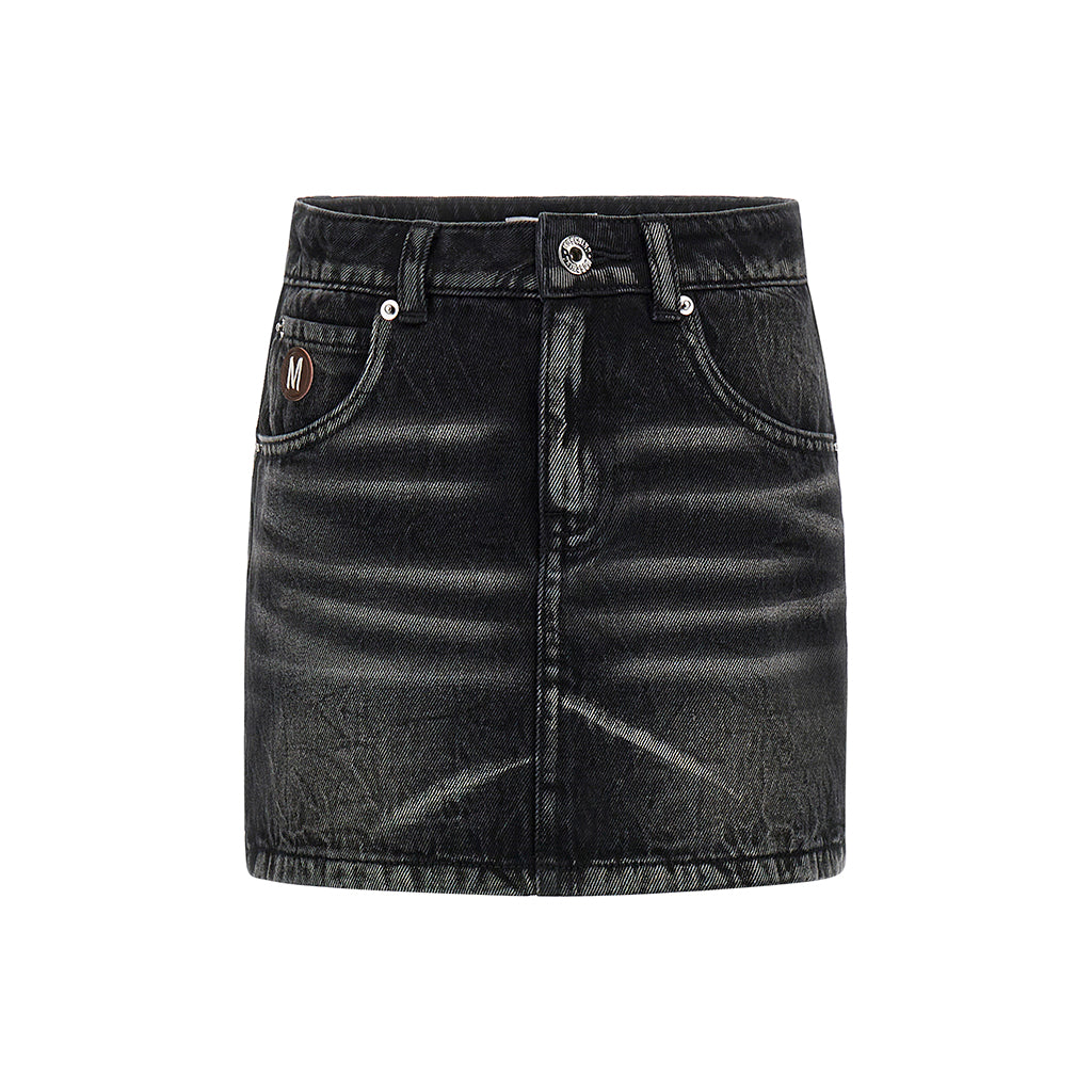 Moschino Kids Denim Skirt