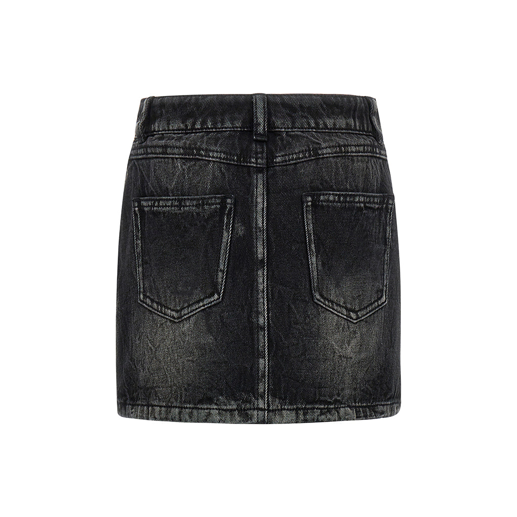 Moschino Kids Denim Skirt