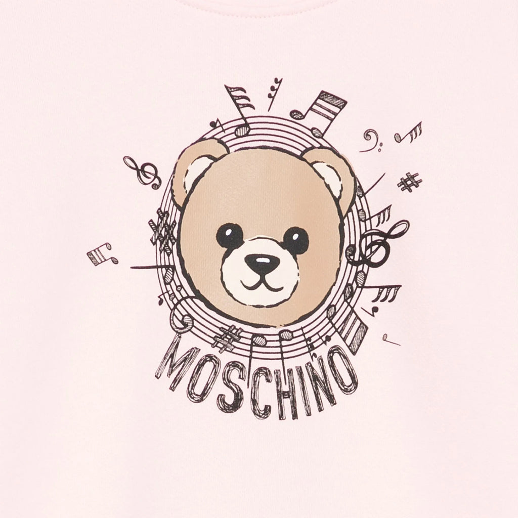Moschino Kids Teddy Graphic Dress
