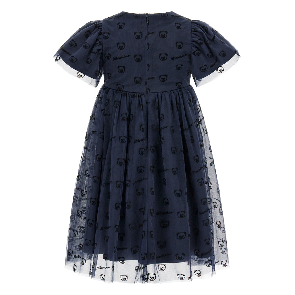 Moschino Kids Teddy Logo Dress