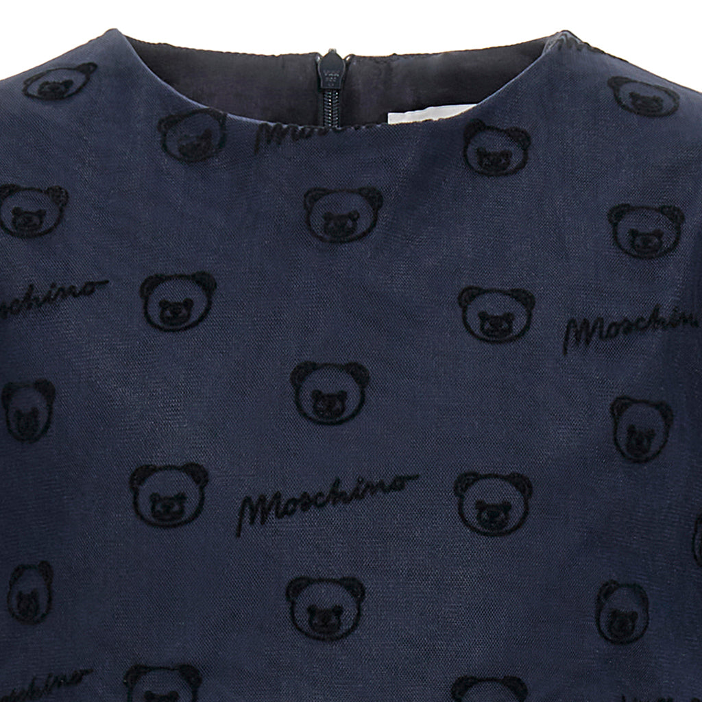 Moschino Kids Teddy Logo Dress