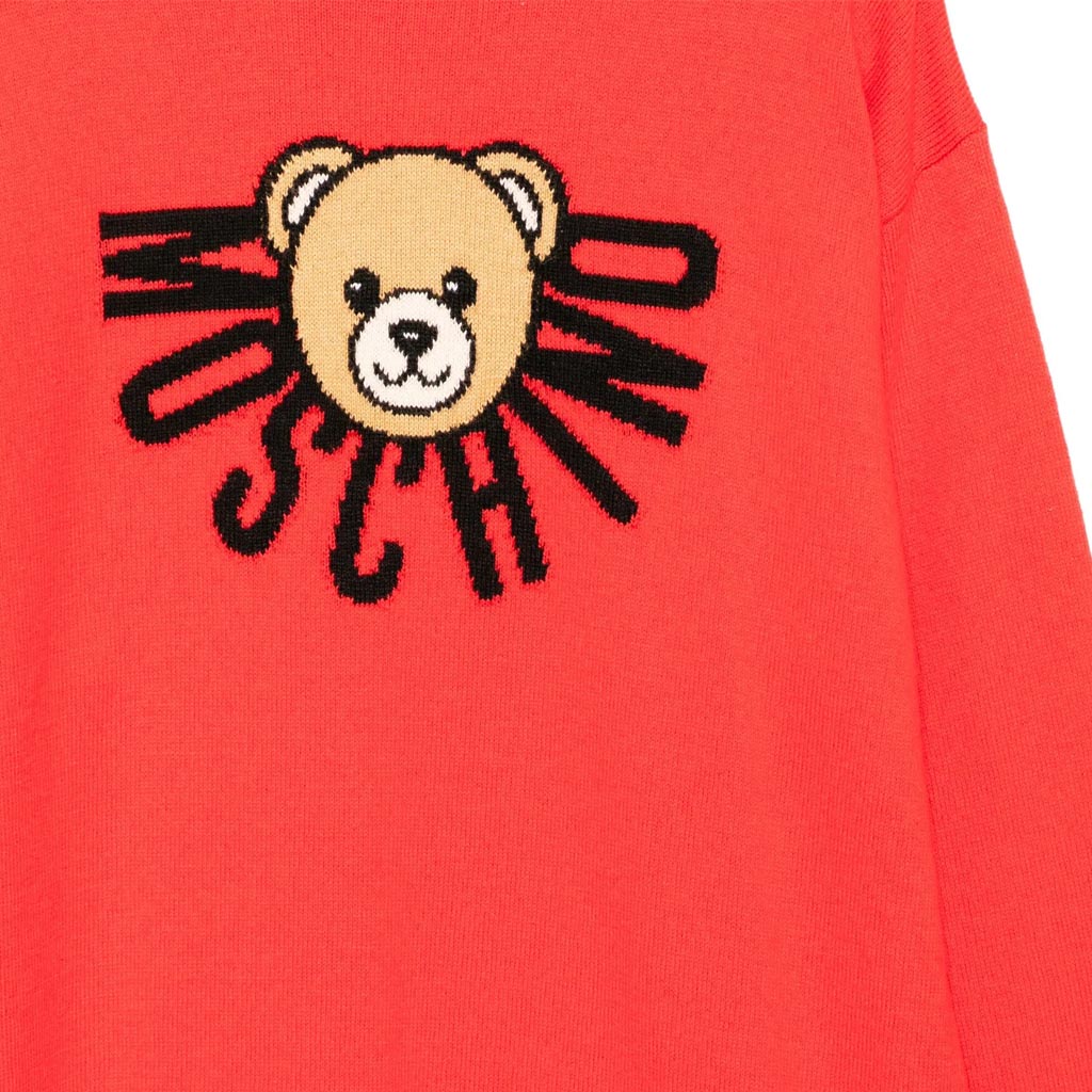 Moschino Kids Teddy Logo Dress