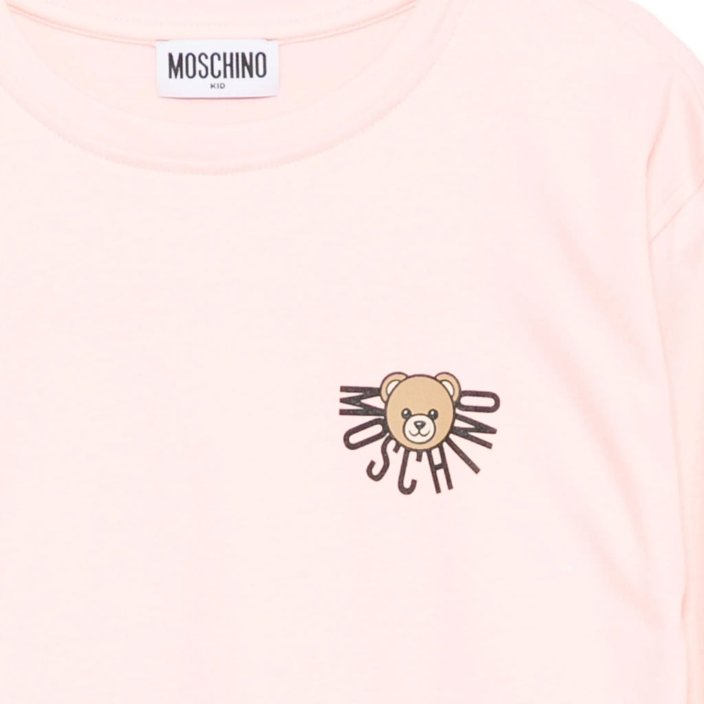 Moschino Kids Teddy Logo Dress