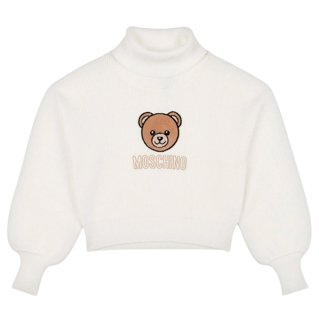 Moschino Kids Teddy Logo Sweater