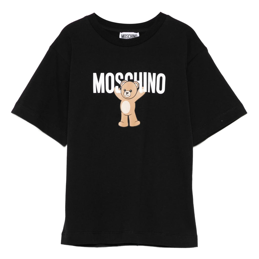 Moschino Kids Teddy Logo Maxi T-shirt
