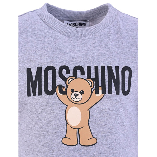 Moschino Kids Teddy Logo Maxi T-shirt