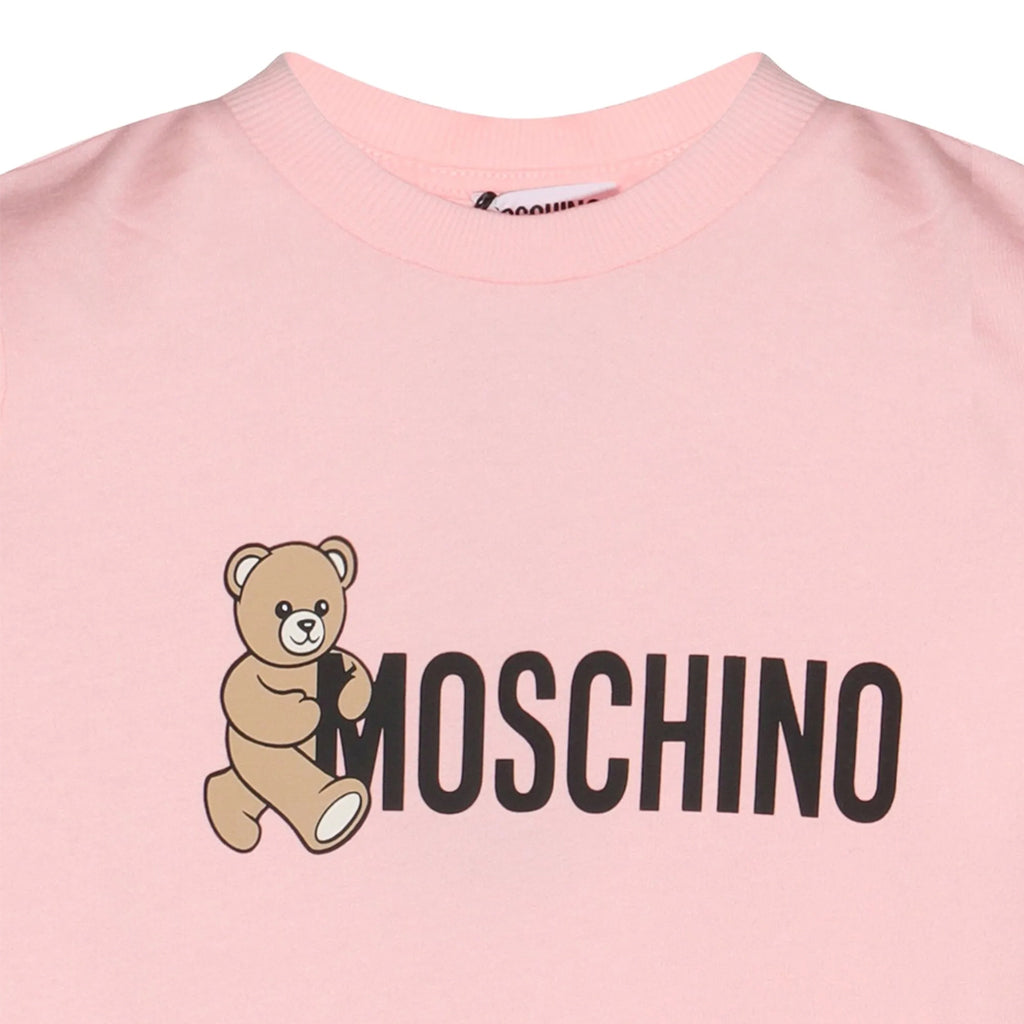 Moschino Kids Teddy Logo T-shirt