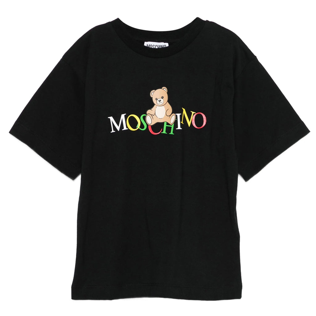 Moschino Kids Teddy Logo Maxi T-shirt