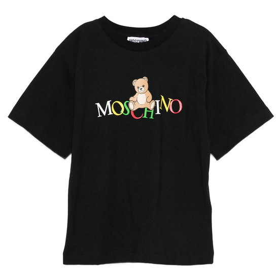 Moschino Kids Teddy Logo Maxi T-shirt