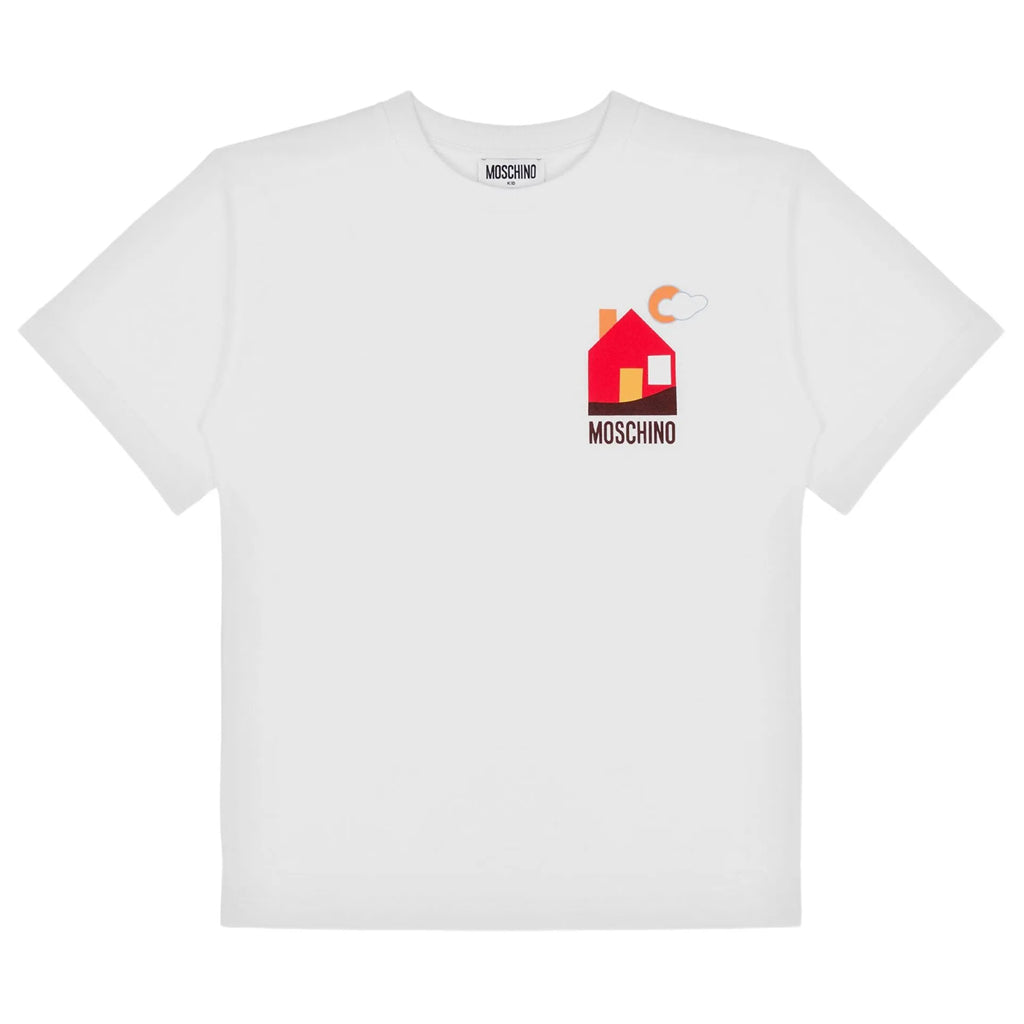Moschino Kids Graphic Maxi T-shirt