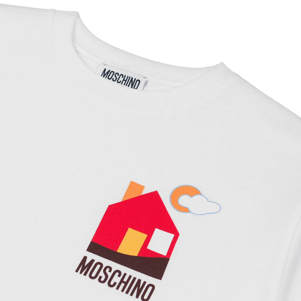 Moschino Kids Graphic Maxi T-shirt